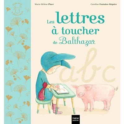 Abbildung von Les lettres à toucher de Balthazar Pédagogie Montessori