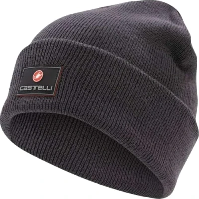 Abbildung von CASTELLI 4523539 030 PODIOFIRMA Beanie Hat Unisex Dark Gray Größe Uni