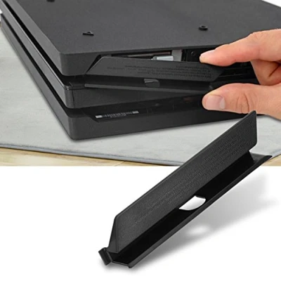 Abbildung von yuyte HDD Festplattenschlitz Abdeckung, Türklappe für Pro, schwarz, Kunststoff, Pro Konsole