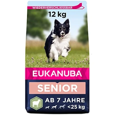 Abbildung von Senior Lamb &amp; Rice 12 kg Hundefutter Eukanuba