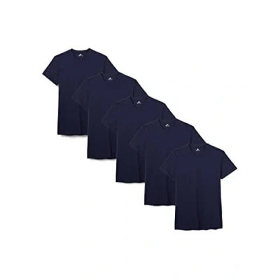 Abbildung von Lower East Herren LE156 T Shirt, Dunkelblau, 2XL (5er Pack)
