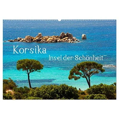 Abbildung von Korsika Insel der Schönheit (Wandkalender 2025 DIN A2 quer), CALVENDO Monatskalender