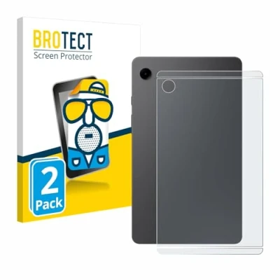 Abbildung von BROTECT Entspiegelungs Schutzfolie für Samsung Galaxy Tab A9 WiFi (Rückseite) (2 Stück) Matte Displayschutz Folie, Anti Reflex, Fingerprint