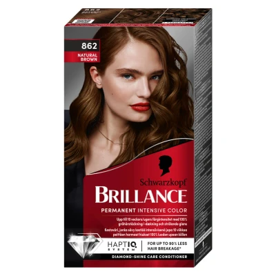 Abbildung von Schwarzkopf Brillance Intensive Color Creme 862 Natural Brown