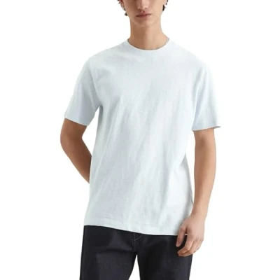 Abbildung von Marc O&#039;Polo Denim LOGO Print Tshirt basic, Herren, Größe: Large, Skyway blue