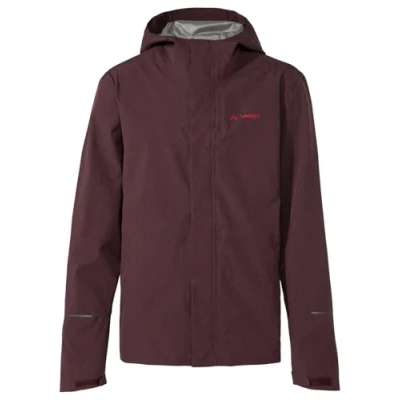 Abbildung von Vaude Yaras II Regenjacke / wasserabweisende Jacke, Herren, Größe: Small, Dark oak