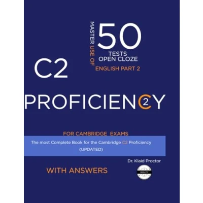 Abbildung von C2 PROFICIENCY Use of English (Open Cloze Part 2): 50 Practice Tests for the Cambridge Exam