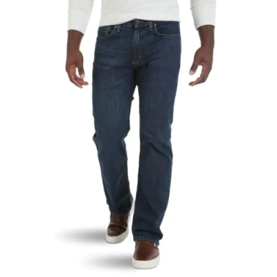 Abbildung von Wrangler Authentics Herren Comfort Flex Waist Relaxed Fit Jeans, Carbon, 42W / 36L