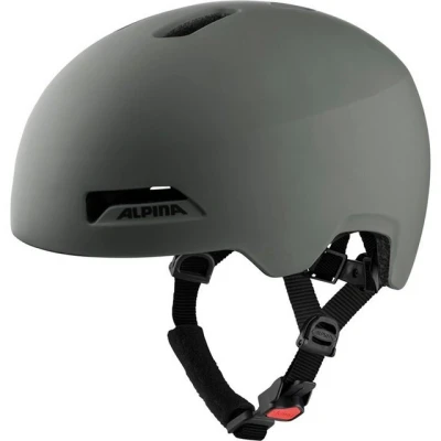 Abbildung von ALPINA HAARLEM Robuster, Individuell Anpassbarer &amp; Leichter Urban Fahrradhelm Für Erwachsene, coffee grey matt, 57 62 cm