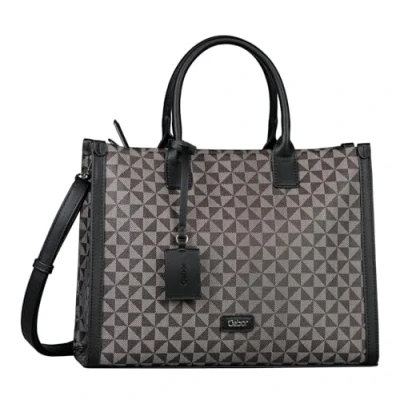 Abbildung von Gabor Barina Handtasche schwarzgrau, Damen, Größe: One Size, Schwarz grau