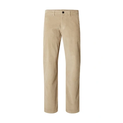 Abbildung von Selected Homme Straight Miles NOOS Chino, Herren, Größe: 28x32, Chinchilla