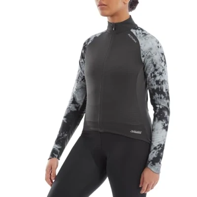 Abbildung von Altura Damen Icon Langarm Winddicht Reflektierend Thermo Radtrikot Schwarz Mix 10