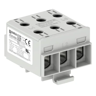 Abbildung von OTL isoleret universal klemme aluminium/kobber 3*(1,5 50) mm2 grå