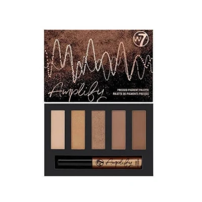 Abbildung von W7 Amplify Pressed Pigment Lidschatten Palette Knockout