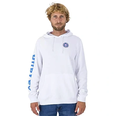 Abbildung von Hurley Herren Always Summer Fleece Po Pullover Sweater, weiß, XL