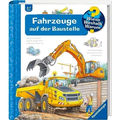 Abbildung von Wieso? Weshalb? Warum?, Band 7: Fahrzeuge auf der Baustelle (Wieso? 7)