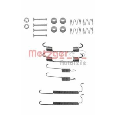 Abbildung von METZGER 105 0709 Zubehörsatz, Bremsbacken OPEL: Corsa C Schrägheck, B Astra F CC