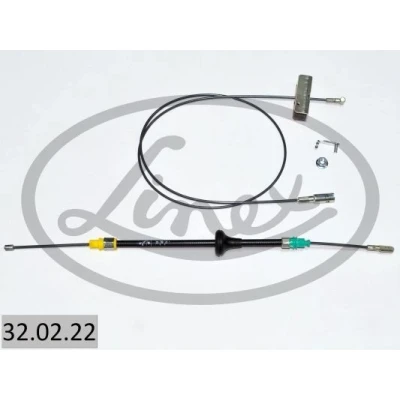 Abbildung von LINEX 32.02.22 Handbremsseil OPEL: Vivaro A Combi, Kastenwagen, RENAULT: TRAFIC 2 Kasten, Bus