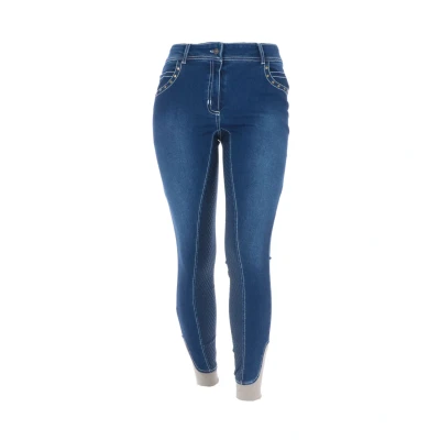 Abbildung von HKM Reith. Pasadena Summer Denim Sili.vollBes. Jeansblau 140