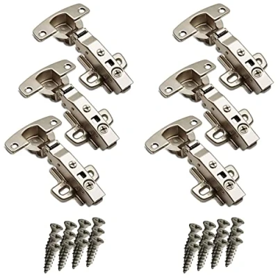 Abbildung von SOTECH 6er Set Hettich Sensys Topfbänder 8645i TH52 110 Grad Eckanschlag voll Vorliegend Standard Scharnier Höhe (Distanz) 1,5 mm inkl M4x16mm Schrauben mit Softclose Automatikscharnier