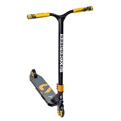 Abbildung von SIX DEGREES Stuntscooter 100 mm schwarz kupferbraun