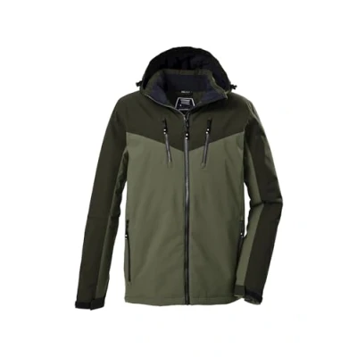 Abbildung von Killtec Herren Skijacke Funktionsjacke mit Kapuze und Schneefang KSW 441 MN SKI JCKT 00717 oliv L