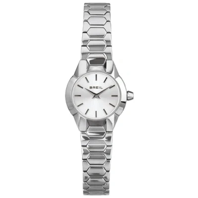 Abbildung von Breil Damen Armbanduhr New One in der Farbe Silber mit Edelstahlarmband, Gehäusedurchmesser: 24mm, TW1856