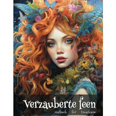 Abbildung von Verzauberte Feen Malbuch: Entdecke die wunderbare Welt des Zauberwaldes