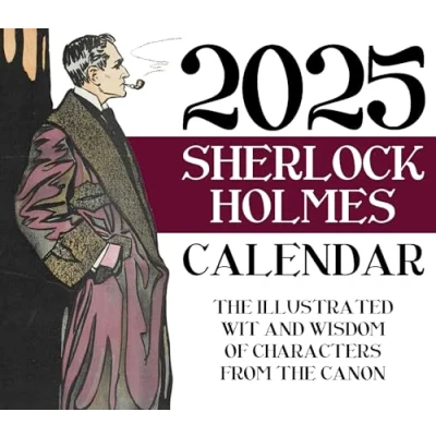 Abbildung von 2025 Sherlock Holmes Page A Day Calendar