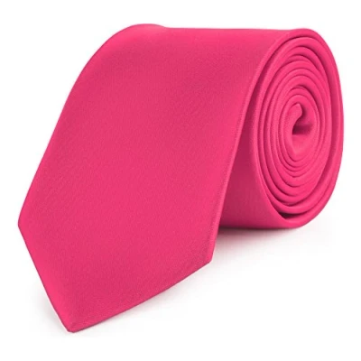 Abbildung von Ladeheid Herren Breite Krawatte KP 8 (150cm x 8cm, Amarant)