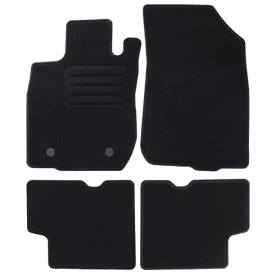 Abbildung von Ideal angepasst Velourmatten Automatten CARMATS passend für Dacia Duster 2010 2014