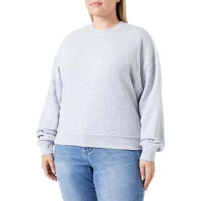 Abbildung von JJXX Jxally Sweatshirt, Damen, Größe: Large, Light grey melange