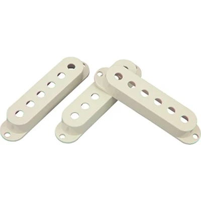 Abbildung von DiMarzio DM2001AW Strat Covers, Large Aged White Set of Three