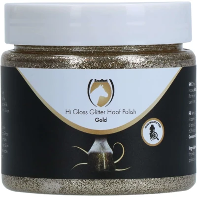 Abbildung von Excellent Huflack Hi Gloss Glitter Gold