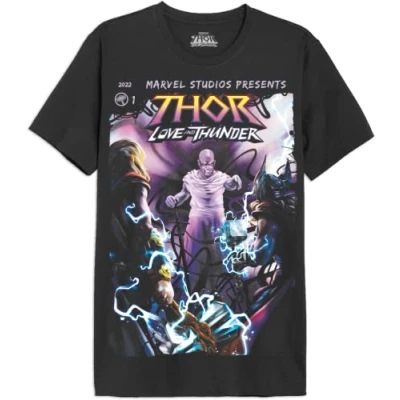 Abbildung von Marvel Herren Metlatmts017 T Shirt, anthrazit, M