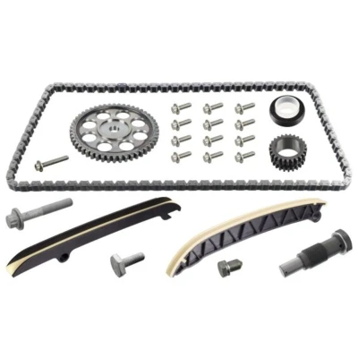 Abbildung von SWAG 33 10 2211 Steuerkettensatz Zahnkette, Kette geschlossen VOLKSWAGEN: Golf 6, Plus / Crossgolf, Polo V Schrägheck, SKODA: Octavia 2 Combi
