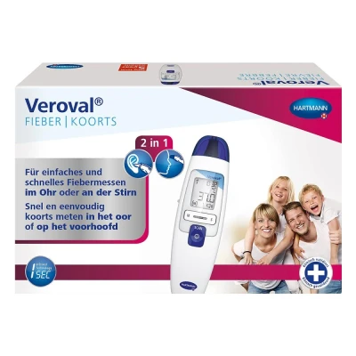 Abbildung von Veroval 2in1 Infrarot Fieberthermometer