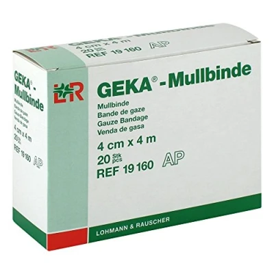 Abbildung von Mullbinden GEKA 4 cmx4 m 20 St