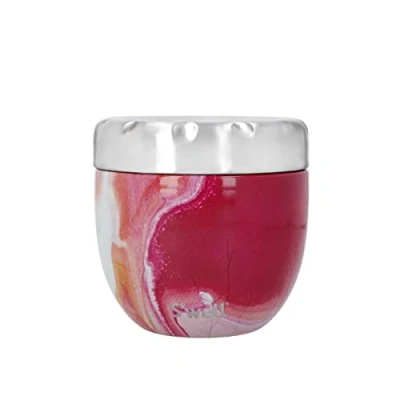 Abbildung von Swell Thermoschüssel &quot;S’well Pink Topaz Eats 2 in 1 Food Bowl&quot;, tlg., aus Edelstahl, Therma Technologie mit dreischichtiger Außenschale