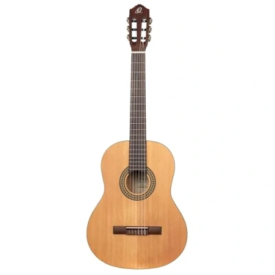 Abbildung von Ortega Guitars Full Size Konzertgitarre Linkshänder Student Series Catalpakorpus mit Zederndecke (RSTC5M L)