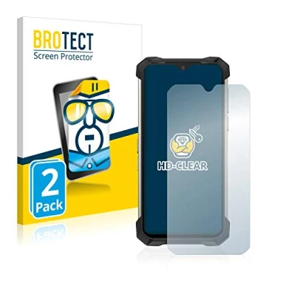 Abbildung von BROTECT (2 Stück Schutzfolie für Doogee S88 Pro Displayschutz Folie Ultra Klar