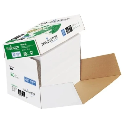 Abbildung von NAVIGATOR Druckerpapier Universal, Format DIN A4, 80 g/m², 169 CIE, 2500 Blatt
