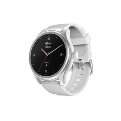 Abbildung von Smartwatch 5010&quot;, Schlafüberwachung, rund, wasserdicht, 1,38“, Silber/Grau