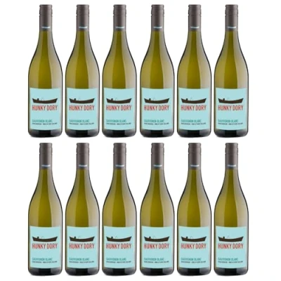 Abbildung von Hunky Dory Sauvignon Blanc Marlborough Weißwein Wein trocken Neuseeland I FeinWert Paket (12 x 0,75l)