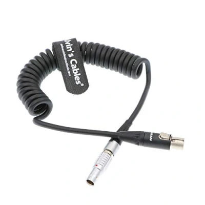 Abbildung von Alvin&#039;s Cables RED Kameras 12V Monitor Stromkabel 2 Pin Stecker auf Mini XLR 4 Buchse für TV Logic