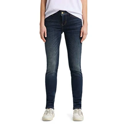 Abbildung von Mustang Jasmin Jeans Slim Fit, Damen, Größe: 28x32, Dark used