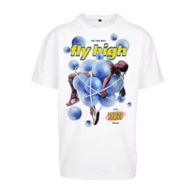 Abbildung von Upscale by Mister Tee Bubblles Tshirt print, Herren, Größe: XL, White
