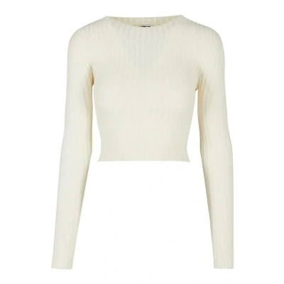 Abbildung von Urban Classics Strickpullover, Damen, Größe: Medium, Whitesand