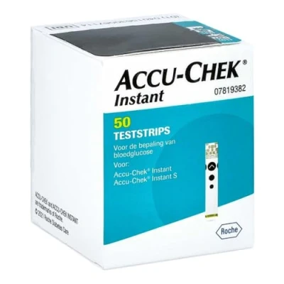 Abbildung von Accu Chek Instant teststrips 50 stuks