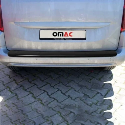Abbildung von Ladekantenschutz Stoßstangenschutz Kompatibel mit Citroen Berlingo 2019 2023 Schwarz ABS